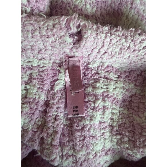 Skims Pink and White Fuzzy Patterned Pants - Picture 7 of 7